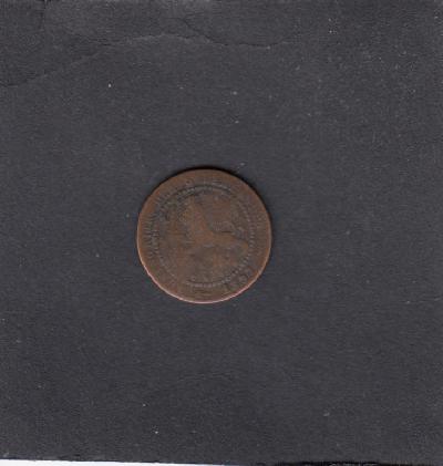 Beschrijving: 1 Cent WILLEM III
